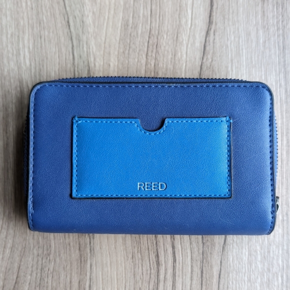 Reed Krakoff Small Blue Wallet - Picture 1 of 4